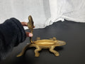 Collectable Brass Crocodile Figurine