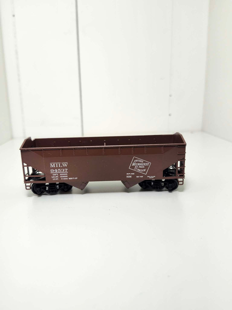 Vintage Athearn HO Chicago Milwaukee St Paul & Pacific MILW Hopper Car # 94537 Untested