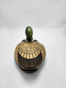Mallard Duck - Vintage Gertie's Mud Hut 1977 Trinket box - Handpainted