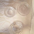 These PartyLite Candle Holder Crystal Salzburg 3 way set