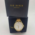 Ted Baker Gold Hamilton Case Woman’s Quartz Watch