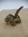 Vintage Collectible Brass Scottie dog Pipe spoon