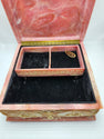 Jewelry box - Handcrafted Incolay stone, U.S.A.