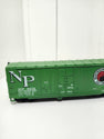 Vintage Ho Scale Athearn Northern Pacific 40` Grainloading Boxcar NP 8423 Blue Box