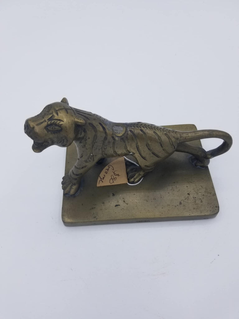 Candles - Brass Tiger candle holder