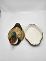 Mallard Duck - Vintage Gertie's Mud Hut 1977 Trinket box - Handpainted