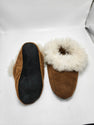 Moccasin Slippers- Alpaca and Suede. Women's Size 7