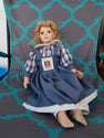 Vintgae Collectable Blonde Porcelain Girl Doll