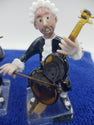 Vintage Egermann Czech Republic handmade blowing glass musician figurines