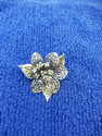 Charming Metal Flower Brooch