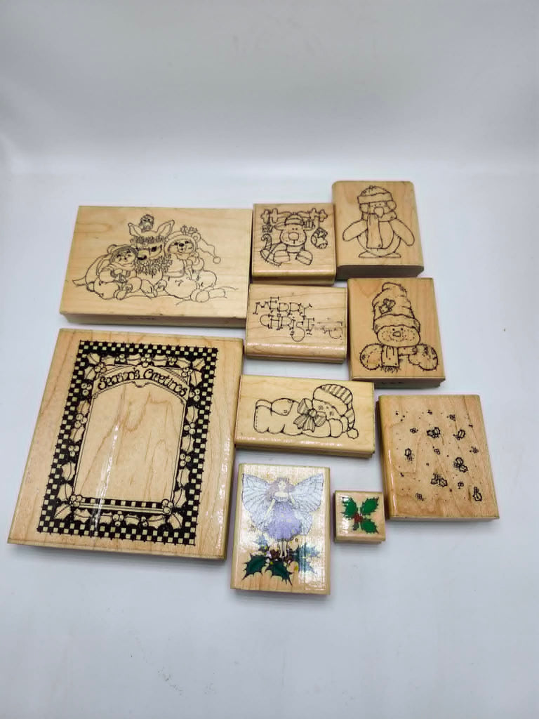 Stamps - Christmas + Holiday set