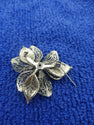 Charming Metal Flower Brooch