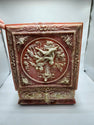 Jewelry box - Handcrafted Incolay stone, U.S.A.