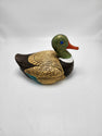 Mallard Duck - Vintage Gertie's Mud Hut 1977 Trinket box - Handpainted